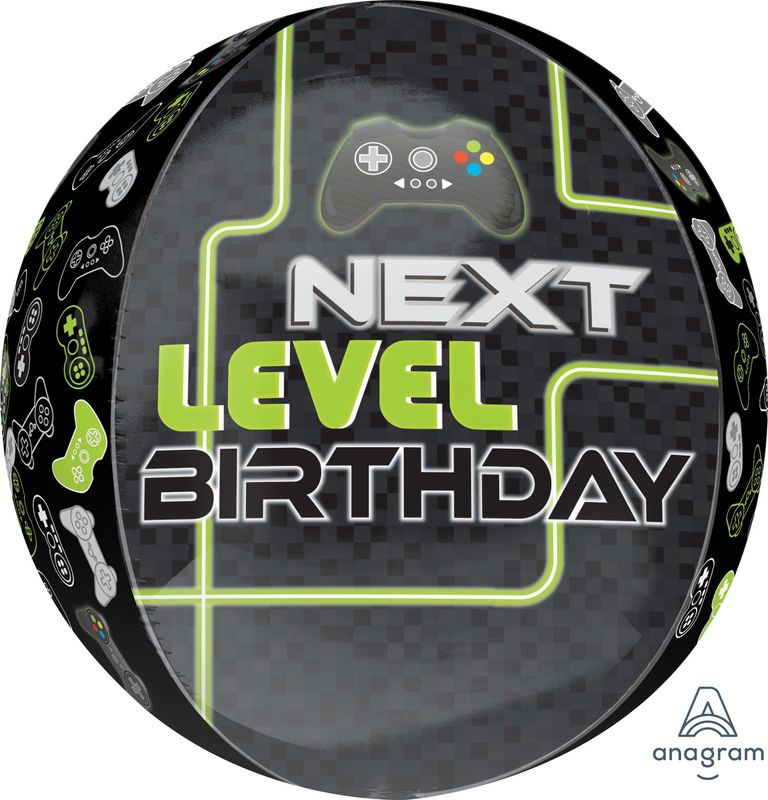 Next Level Birthday Orb Balloon