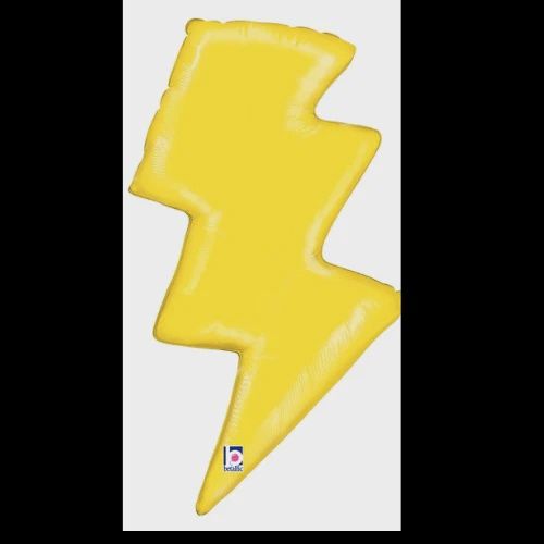 Lightning Bolt Foil Balloon