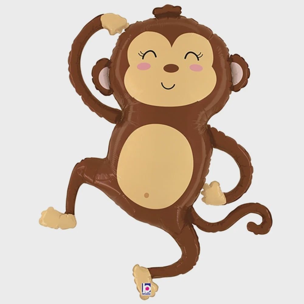 Monkey Foil Balloon