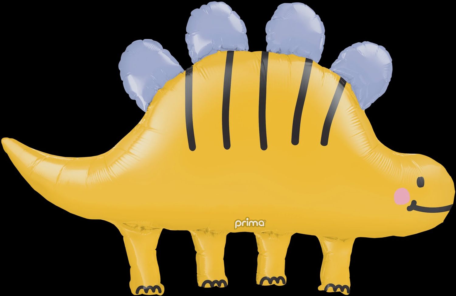 Yellow Dinosaur Jumbo Foil Balloon