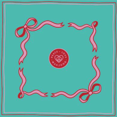 Peace Love Mahjong Holiday Mats