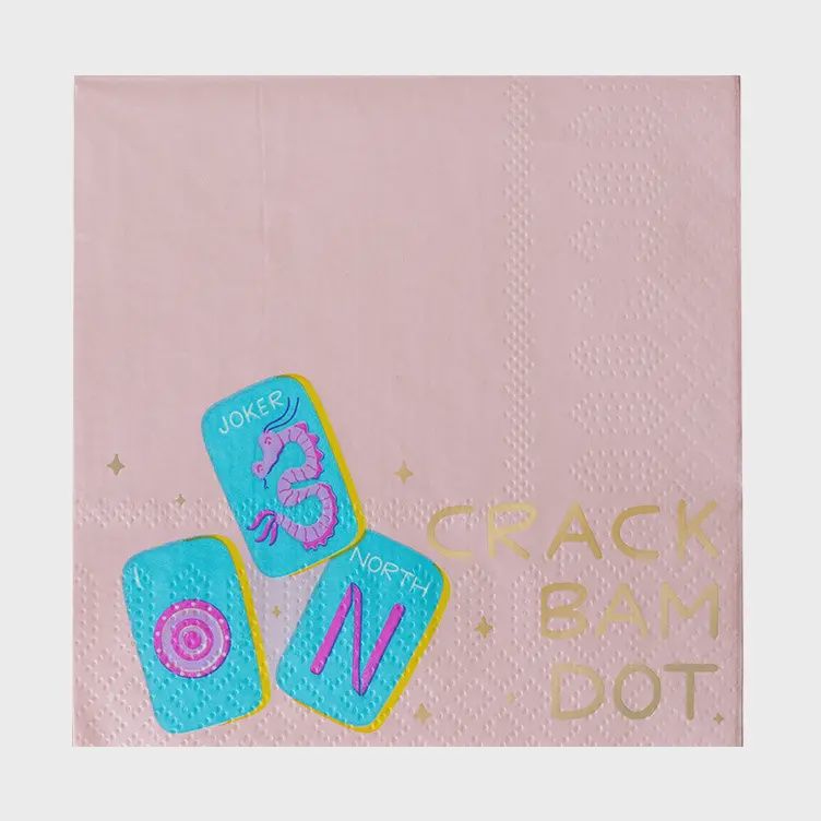 Game Night Crack Bam Dot Cocktail Napkins