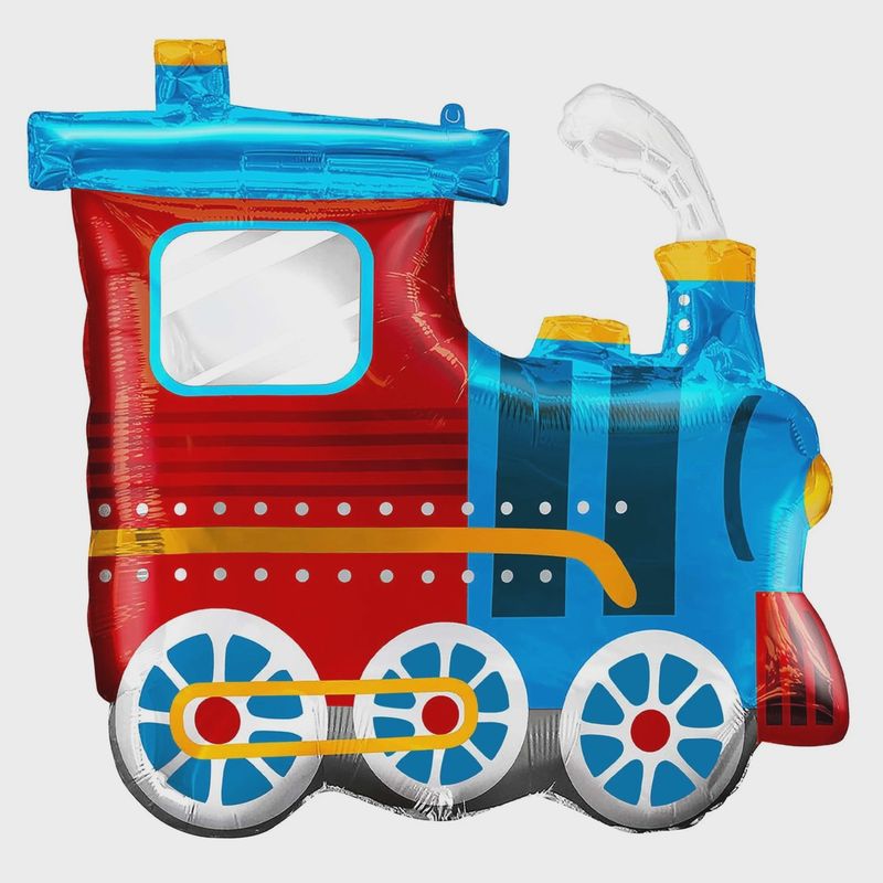 Train Foil Balloon