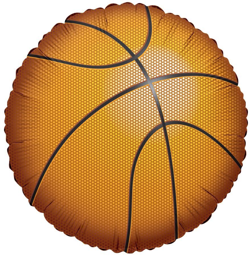 Basketball Foil Balloon