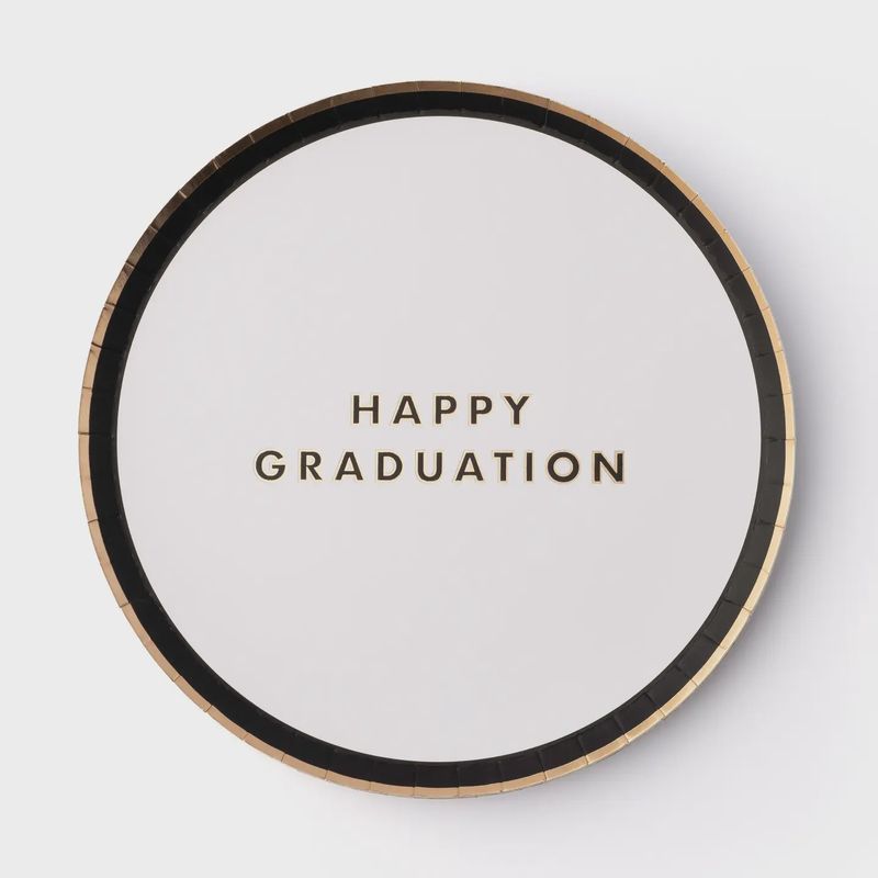HAPPY GRADUATION SNACK PLATES