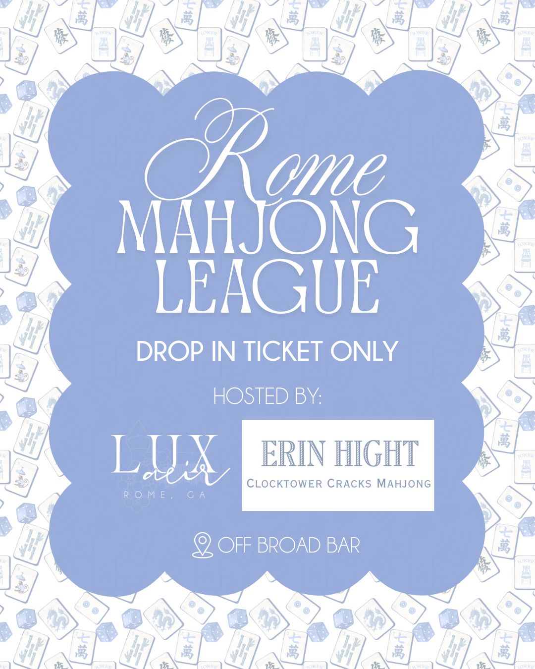 Drop In - Rome Mahjong League