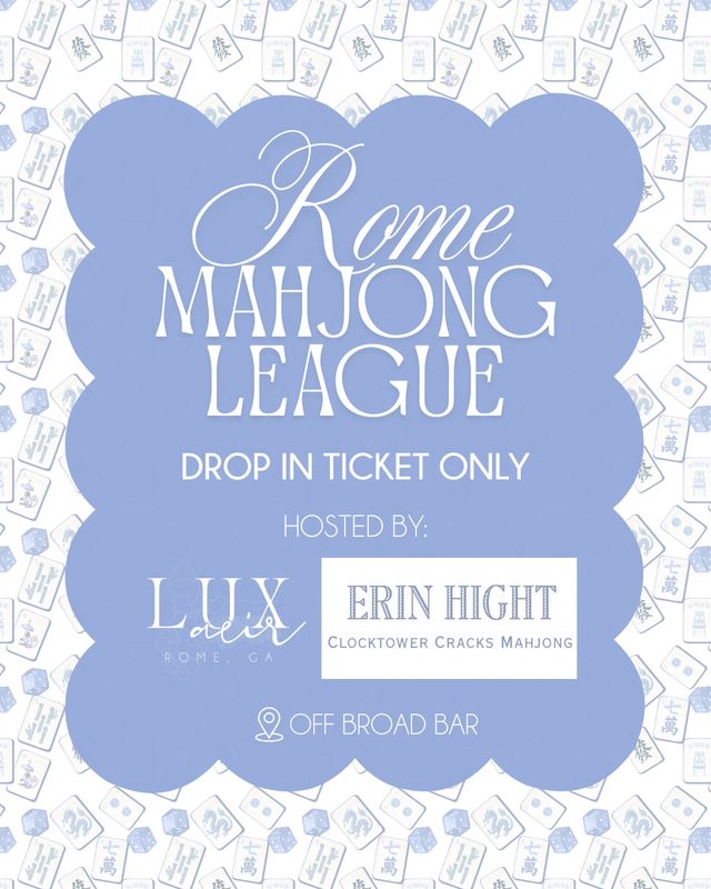 Drop In - Rome Mahjong League