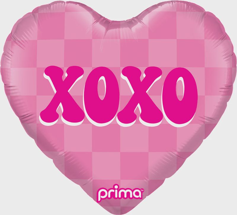 Conversation Heart Checker Balloon