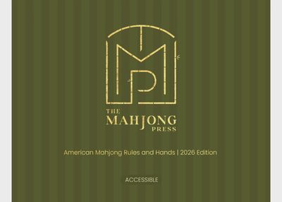 2026 AMERICAN MAHJONG CARD – ACCESSIBLE EDITION