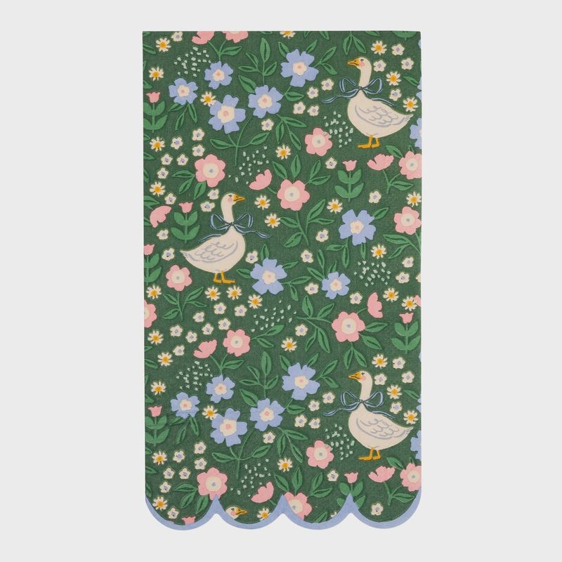 Goose Pattern Dinner Napkin