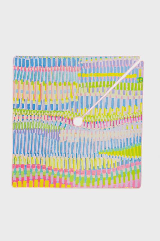 Bright Abstract Neoprene Umbrella Mahjong Mat