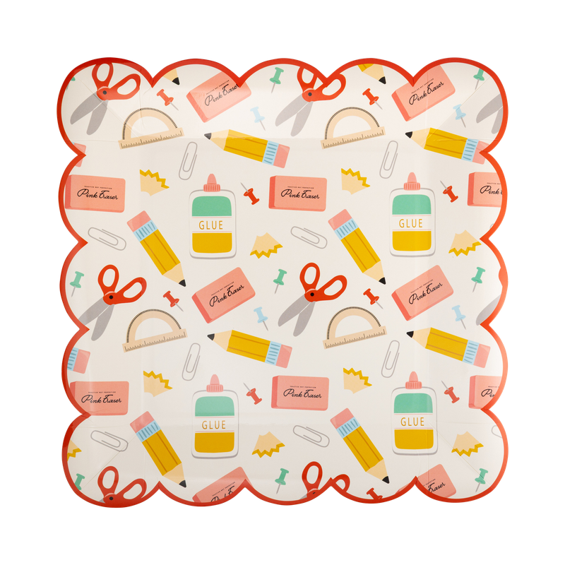 Occasions School Icons Plate