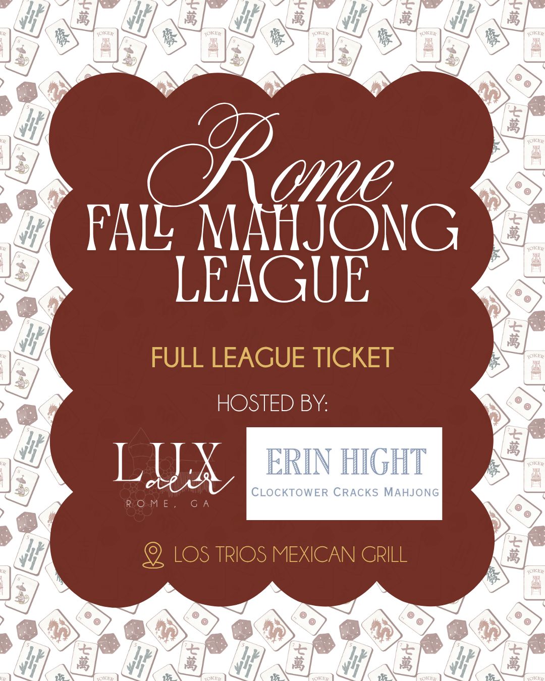 Rome Fall Mahjong League