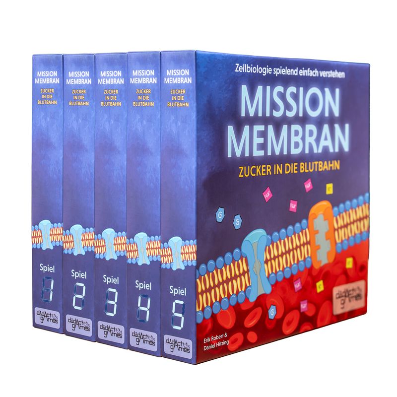 Mission Membran: Zucker in die Blutbahn - 5er-Bundle
