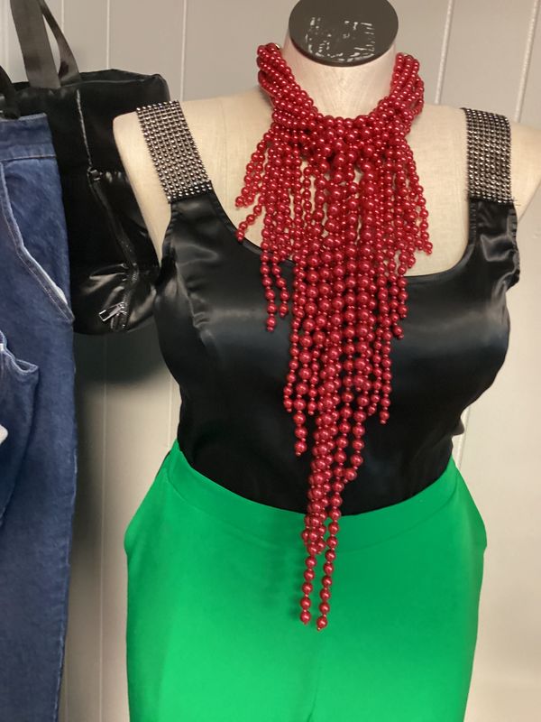 BEADED VOLCANO NECKLACES