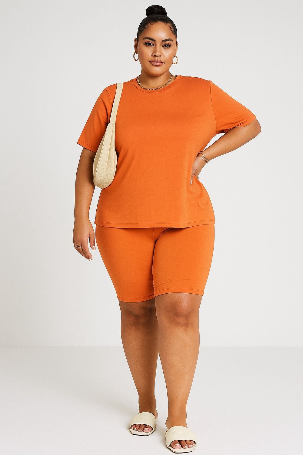 PLUS SUMMER ERRANDS SHORT SET