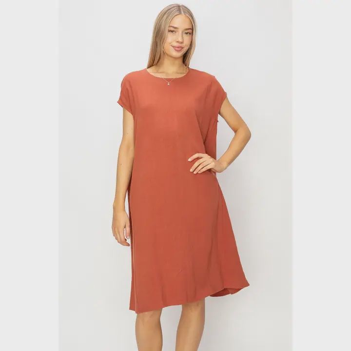 COASTAL BREEZE MIDI DRESS