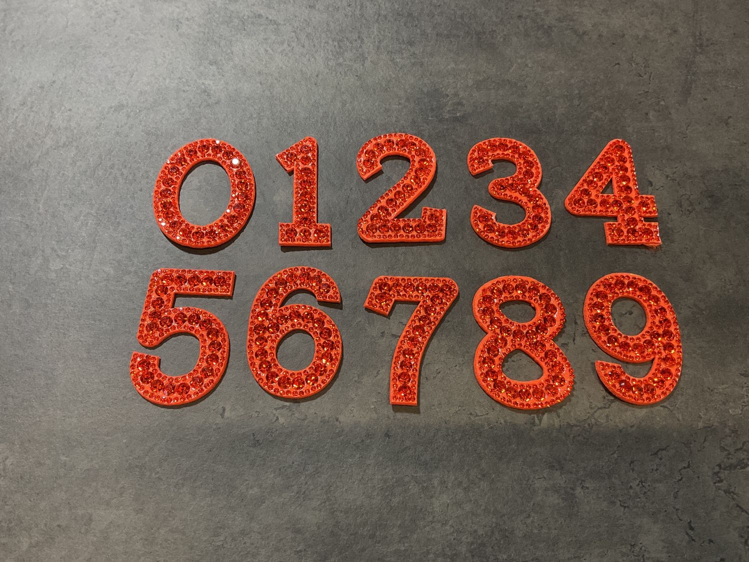 Bling Number - Orange