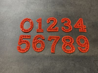 Bling Number - Orange