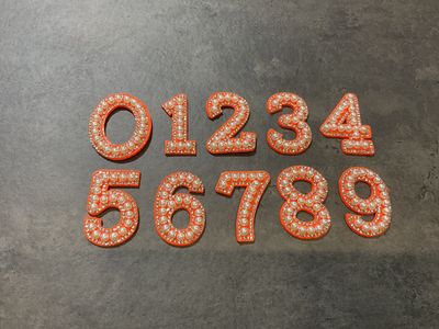 Pearl Number - Orange