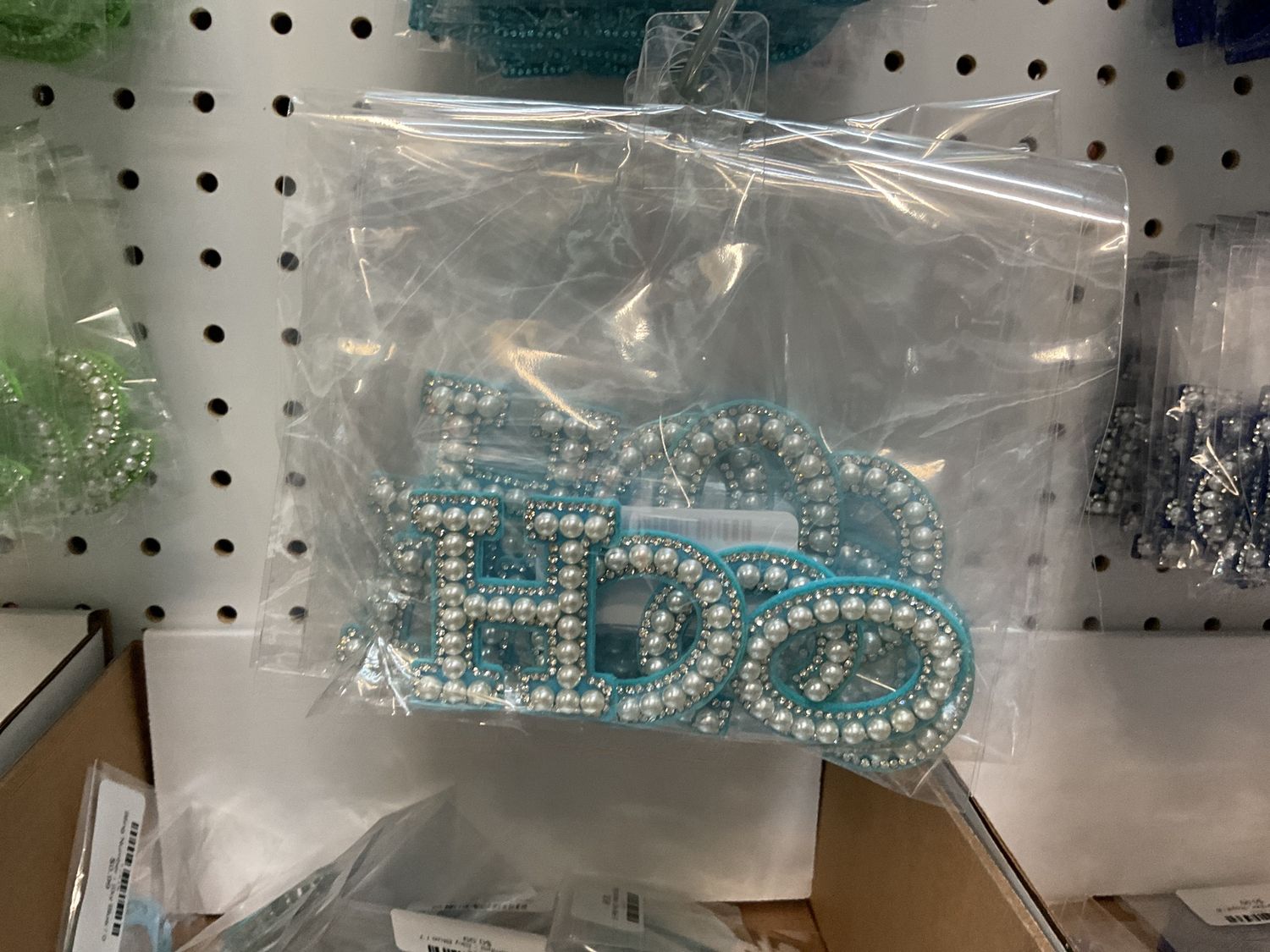 HOCO Letters, Colour: Sky Blue Pearl