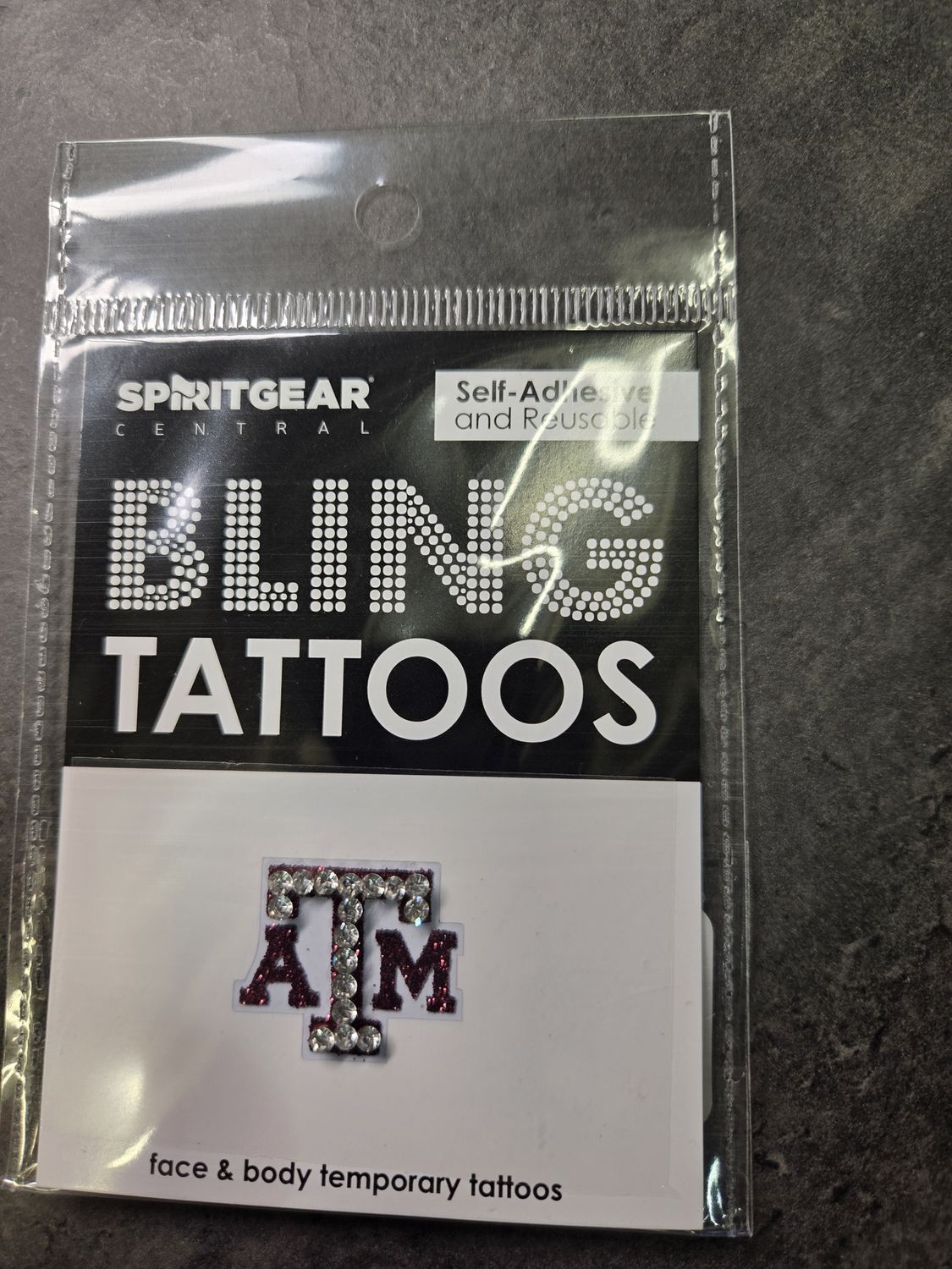Bling Tattoos, Design: Texas A&amp;M