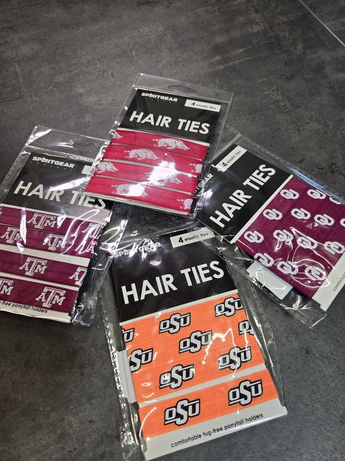Team Hair Ties - 4pk