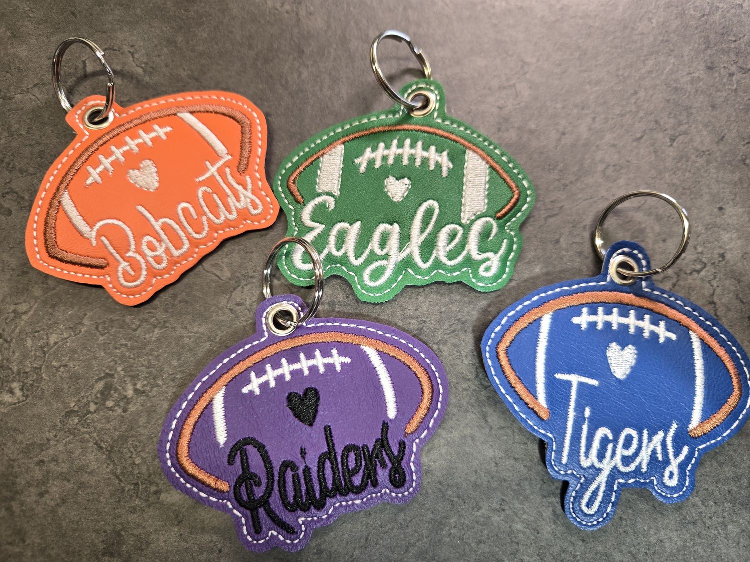 Football Keychain, School: Celina