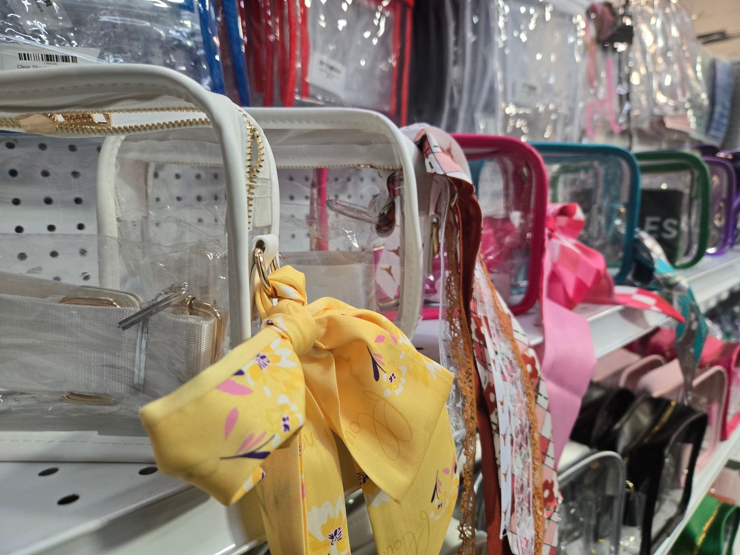 Clear Crossbody Bag with Strap