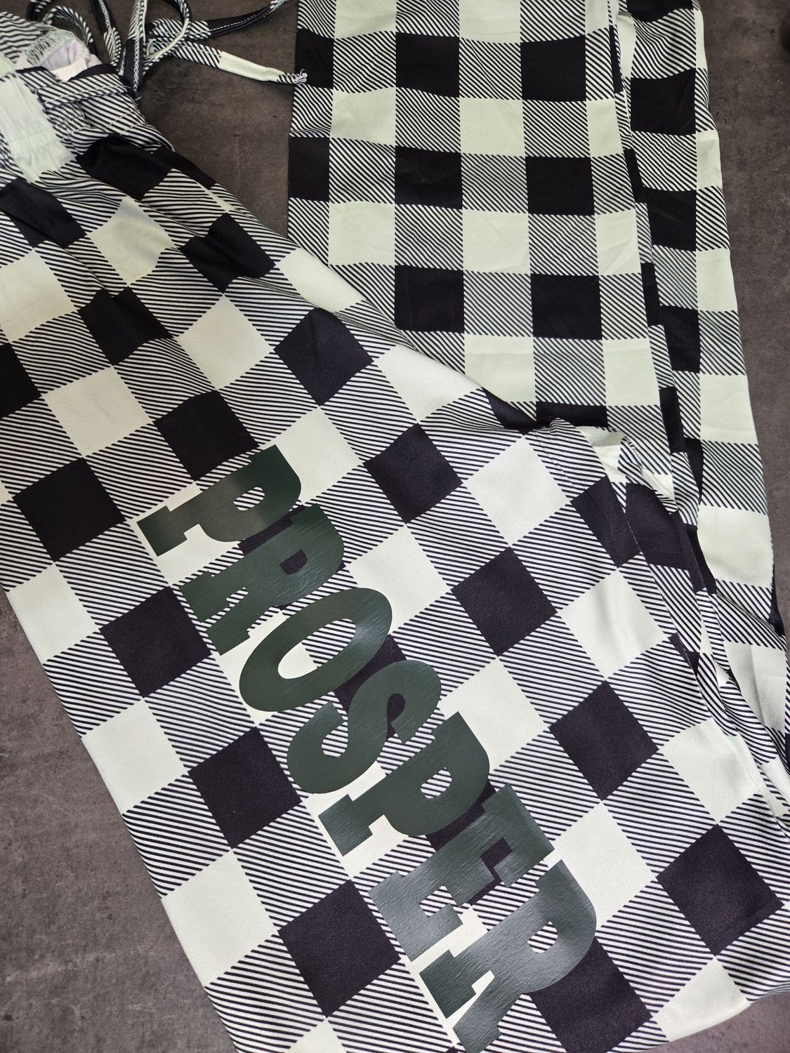 Pajama Pants, Design: Mint Prosper, Size: S
