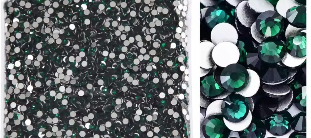 Rhinestone - Emerald