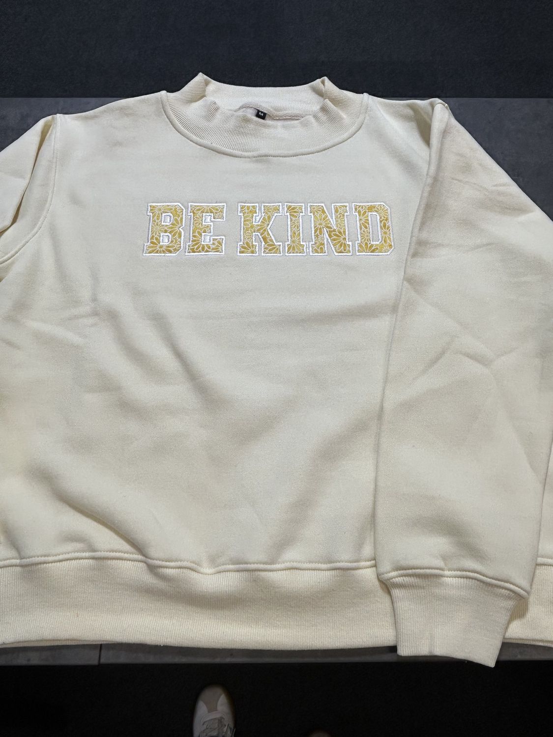 BE KIND Mock Neck Sweatshirt