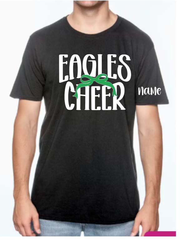 Prosper Cheer Black Tshirt