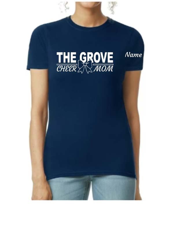 WGHS Cheer Mom Tshirt - Navy