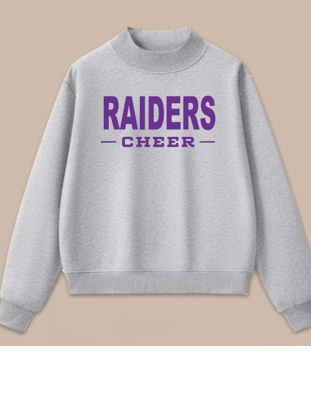 RHS Cheer Mock Neck Grey