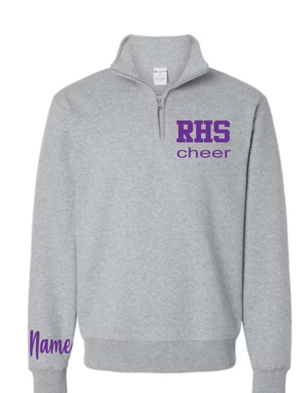 RHS Cheer Quarter Zip Embroidered