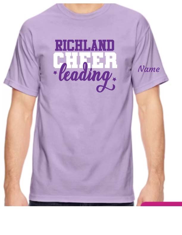 RHS Cheer Comfort Colors Tshirt
