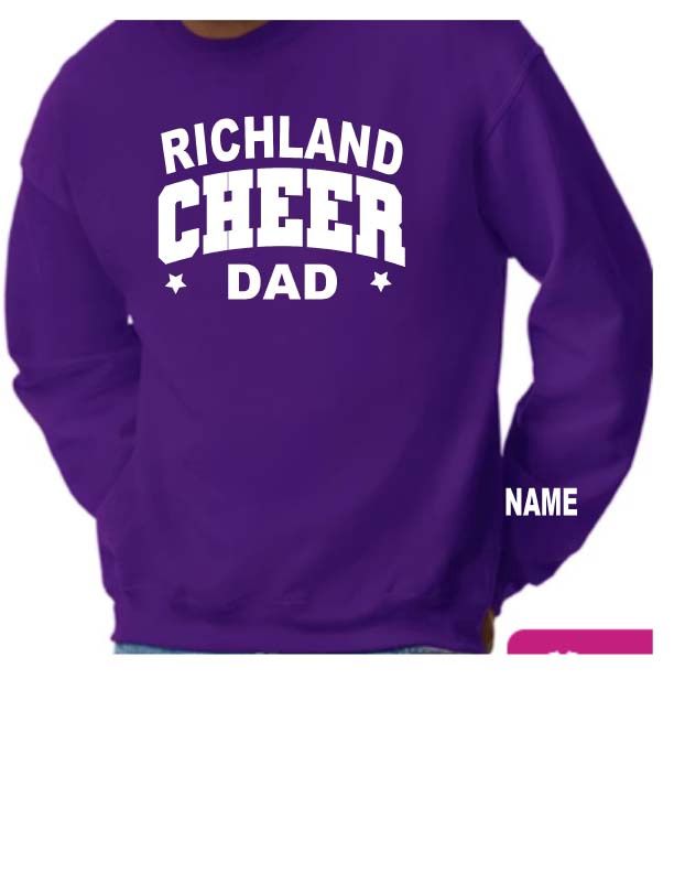RHS Cheer Dad Sweatshirt