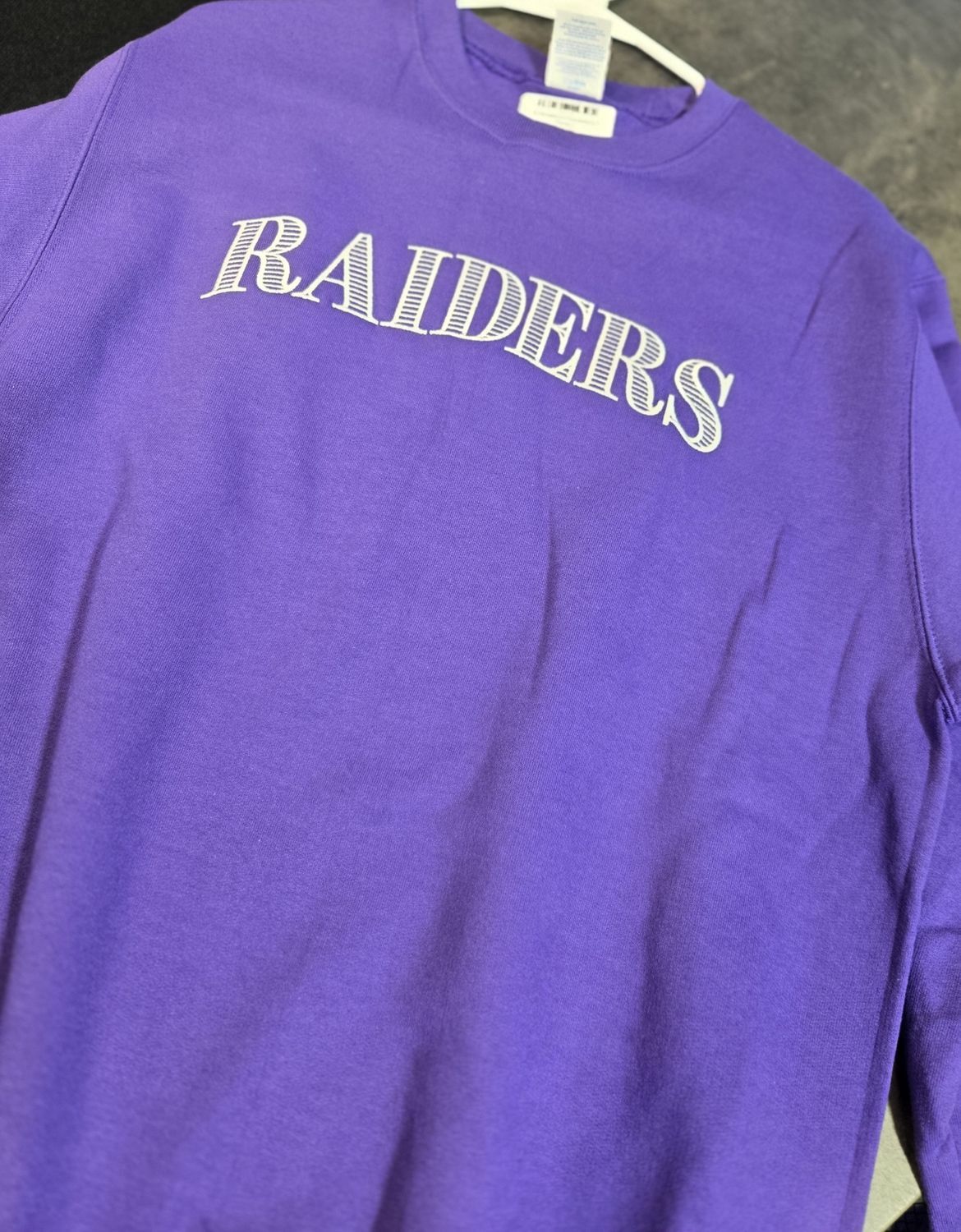 Raiders Embroidered Sweatshirt