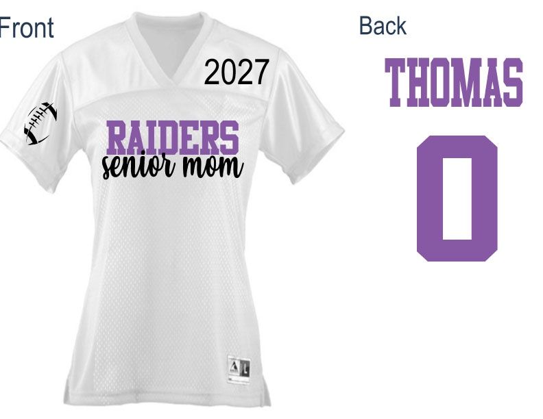 Senior Mom Jersey - RHS Football