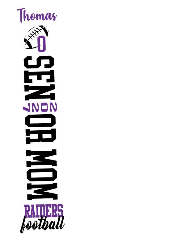 Senior Mom Jersey Sash Button Bundle