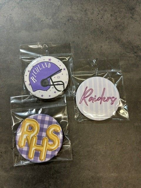 Richland Spirit Button 3inch