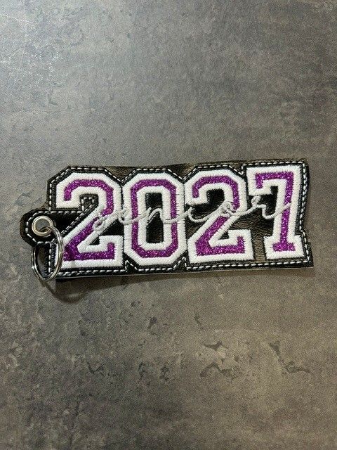 2027 Senior Keychain - Richland