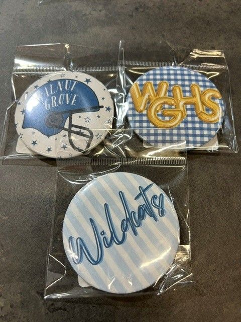 Walnut Grove Spirit Button 3inch