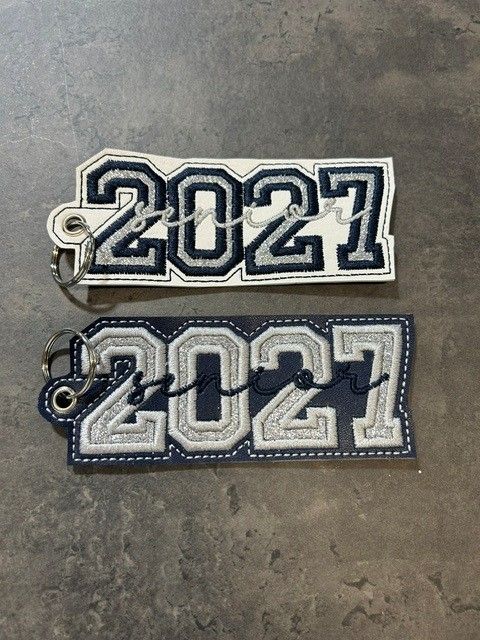 2027 Senior Keychain - Walnut Grove