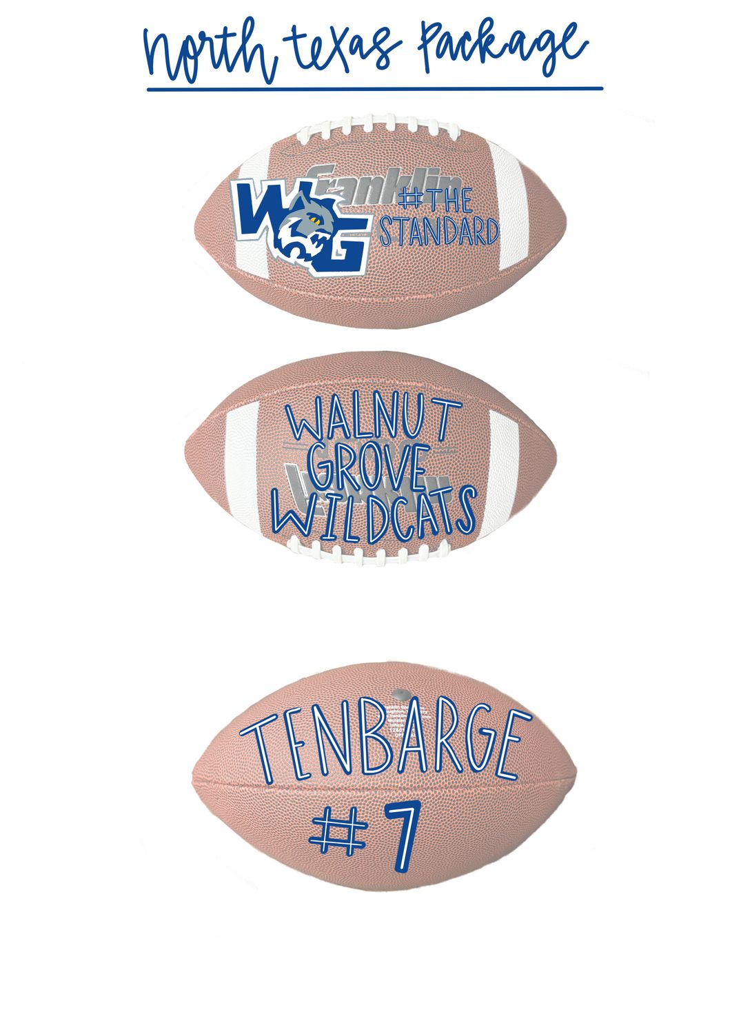 WGHS Painted Football