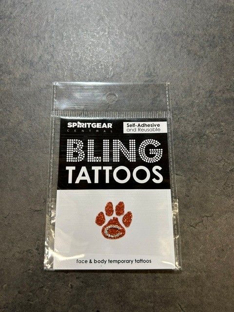 Celina Paw Bling Tattoo