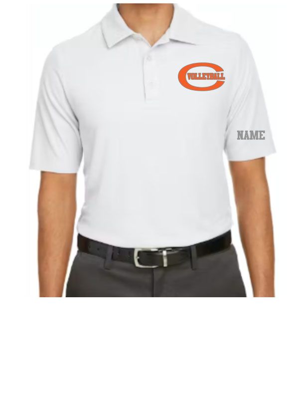 Celina Volleyball Polo, Colour: White, Size: Small