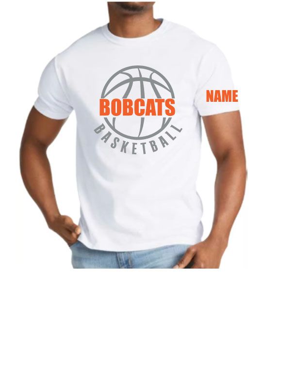 Celina Basketball White Tshirt, Size: Small