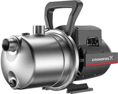 ZELFAANZUIGENDE JETPOMP JP447 MET KABEL 15M EN SCHUKO PLUG VOOR HUISHOUDELIJK GEBRUIK GRUNDFOS